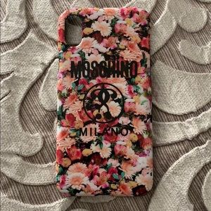 Authentic Moschino floral iPhone X/XS case (5.8)